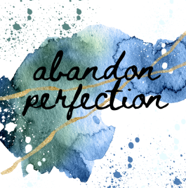 New ST010 Abandon Perfection Sticker